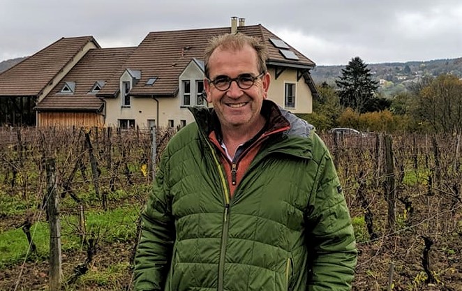 Benoit Mulin Clos de Grives in de wijngaard