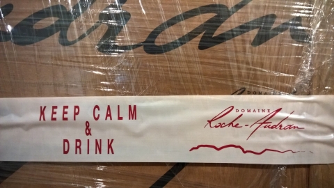 keep calm & drink motto Roche-Audran