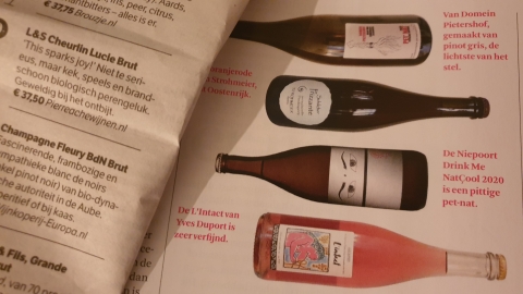 Champagne en PetNat's in de 'Gazet' 