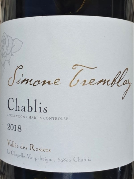 Tremblay Chablis 2018