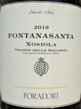 Foradori Nosiola 2019