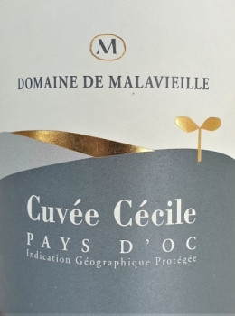 Malavieille Cuvée Cécile Blanc