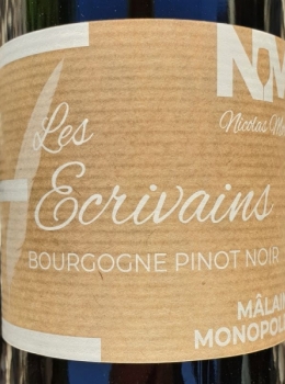 DNM Bourgogne Rouge Les Ecrivains 2019