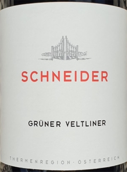 Grüner Veltliner Weingut Schneider