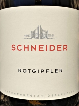 Schneider Rotgipfler