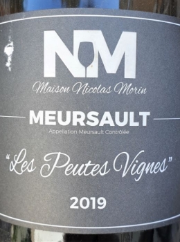 MNM Meursault 2019 Les Peutes Vignes