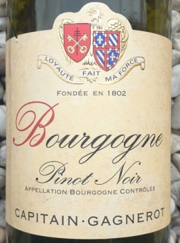 Capitain Gagnerot Bourgogne Pinot Noir